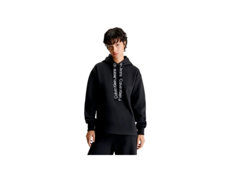 Camiseta de Mujer CALVIN KLEIN Oversize Poliéster Negro (XS)
