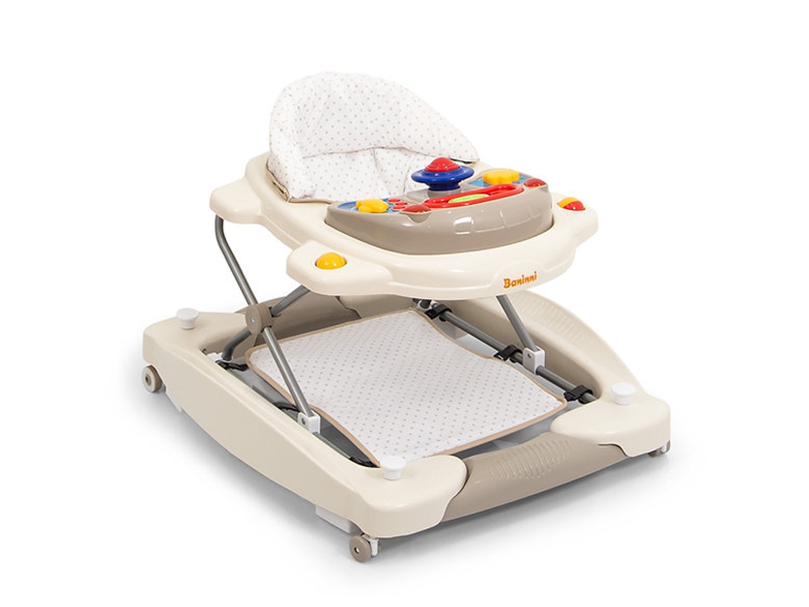 Andador clásico 2 en 1 beige Baninni