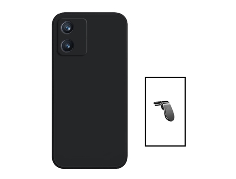 Funda Carro Proteção Traseira para Alcatel 1B (2022) Alcatel 1B (2022) GIFT4ME Silicona Negro