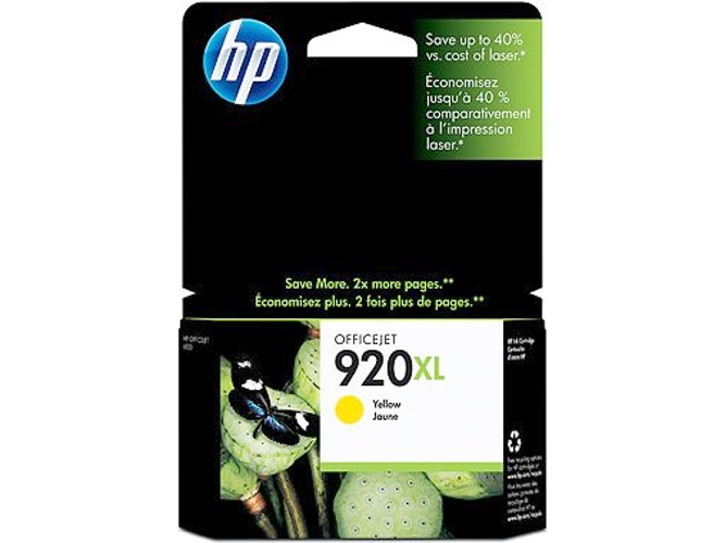 Cartucho de tinta Original HP 920XL CD974SE Amarillo
