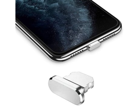 Tampa protectora cadorabo Compatible con o iphone da apple em prata