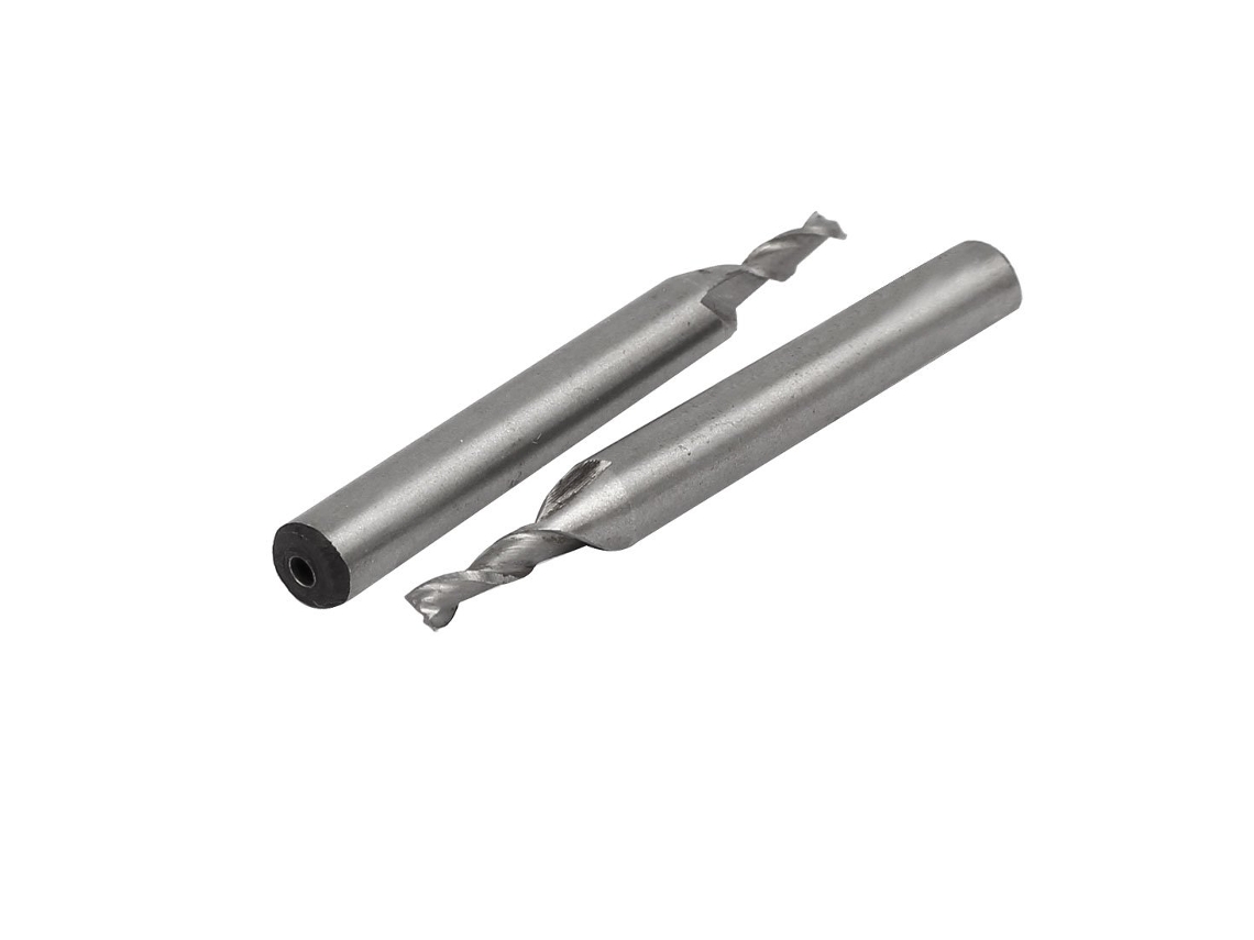 Broca Espiral Hss De 2 Filos. Diámetro De Corte De 3 Mm.