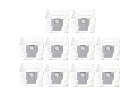 10 pçs sacos de pó para roborock g10s pro q7 t8 s7 ultra aspirador de pó
