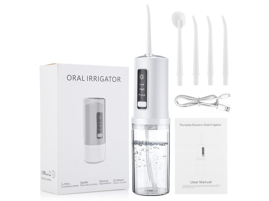 Soprador De Escovador De Dentes Branco Portátil *4