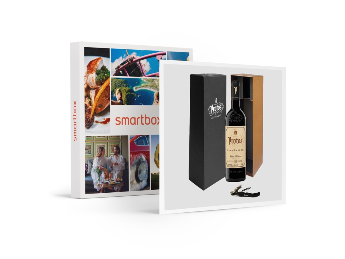 Caja Regalo SMARTBOX Bodegas Protos a domicilio: 1 botella de Protos Gran Reserva con estuche y sacacorchos