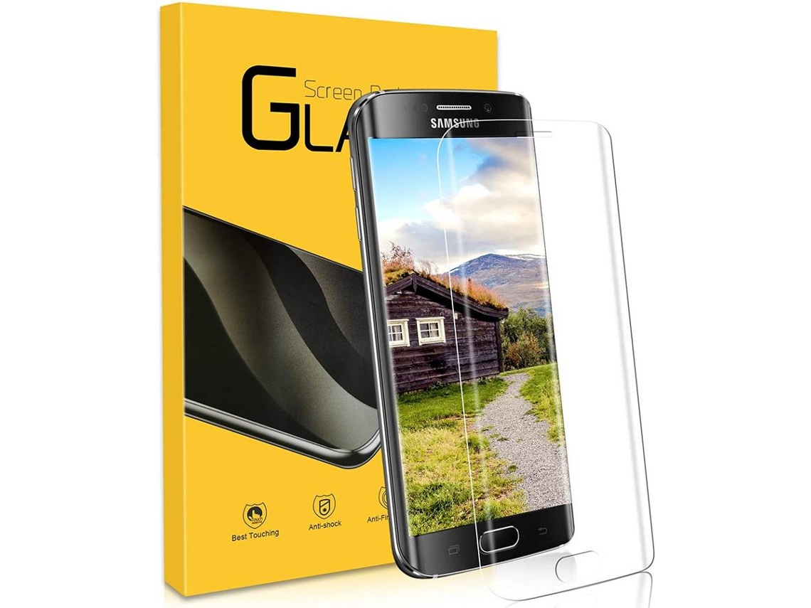 Protector Cristal Templado Samsung Galaxy S6 Edge HONGWE.
