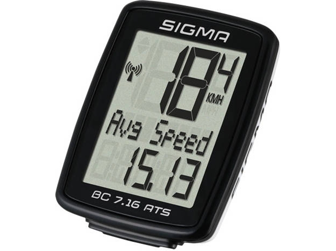 Sigma 07162 Ciclocomputador negro talla sport bc 7.16