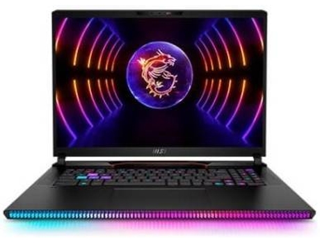 Portátil MSI RAIDER GE78HX 13VI-419ES Core Negro (17'' - I9-13980HX - RAM: 32 GB - 1 TB SSD - RTX4090)