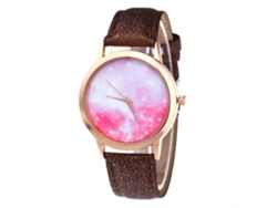 Reloj De Pulsera De Cuarzo Elegante E Informal De Alta Calidad Para Hombre (marrón)