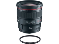 Objetivo CANON EF 24mm F1.4L II USM + HOYA UX UV 77mm Filtro