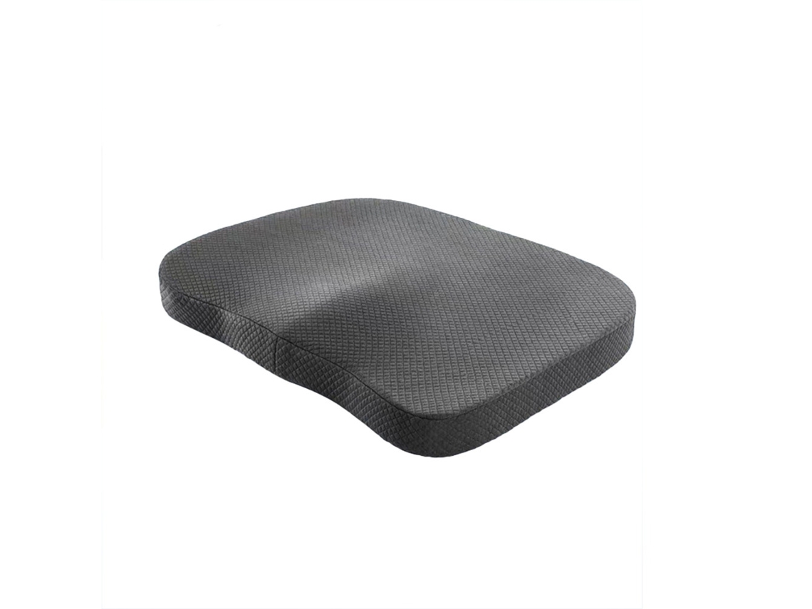 Cojín De Espuma Viscoelástica Transpirable De Elevación Lenta Para Uso Doméstico Y De Oficina, Malla, Gris SUNNY SPACES