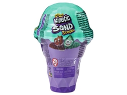Contenedor de Cono de Helado Kinetic Sand con 2 Colores Jogo de Areia