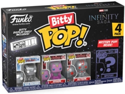 Figura FUNKO Bitty Pop! Marvel- Iron Man 4Pk (Posible Chase)