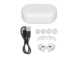 Auriculares Inalámbricos Estéreo Hifi Bluetooth 5.1 Con Gancho Y Micrófono Extraíbles, Cancelación De Ruido Blanco.