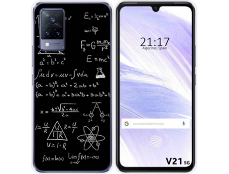 Carcasa Vivo V21 5G TUMUNDOSMARTPHONE Formulas Multicolor