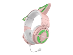 Auriculares On Ear Bluetooth TRUMSEN  Fox1 Over Ear Micrófono Rosa