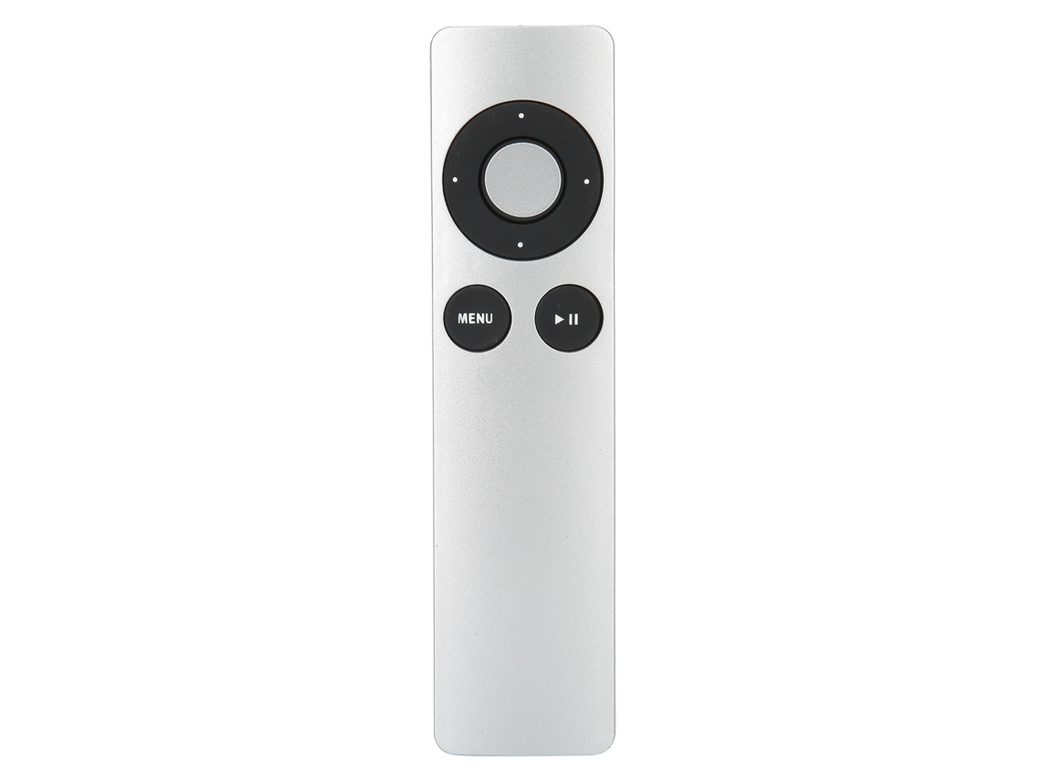 Mando A Distancia De Repuesto Abs Para Tv Ios 2 Y 3 Mc377ll Plateado Con Infrarrojos De 12 M, Compatible Con Os X