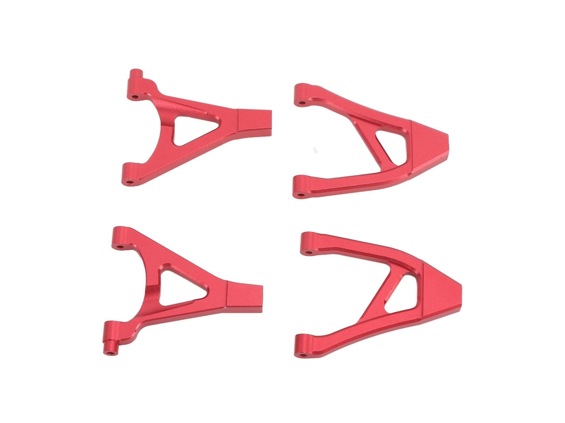 Juego de brazo oscilante de aluminio para coche RC Traxxas 1/16 Slash Redvayotoy