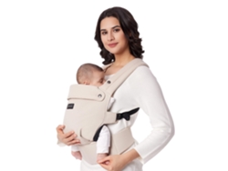 Mochila Portabebés Momcozy Ergonómica, Cómoda Y Ligera Para Bebés De 3 A 24 Meses, Color Caqui.