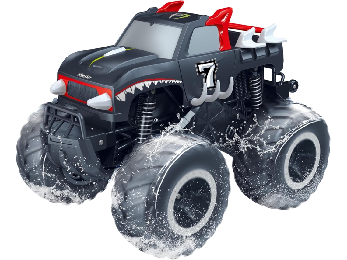 Camioneta Monster Truck Impermeable, Juguetes Rc, Coches De Control Remoto, Camión De Juguete 4x4, Coche Todoterreno, Regalo Para Niños De 6