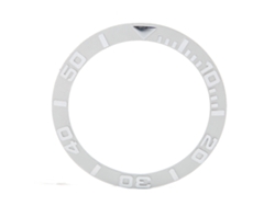 Anillo De Repuesto De 38 Mm Para Bisel De Reloj De Cerámica, Color Plata.
