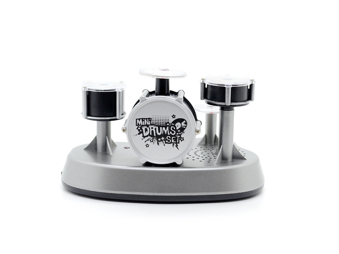 Mini tambor de estante para tocar con los dedos, instrumento musical de juguete