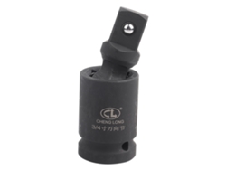 Adaptador de Articulação Universal com Oscilação para Air Impact Socket, 3/4'', Aço Cromo molibdênio, 466g S/MARCA