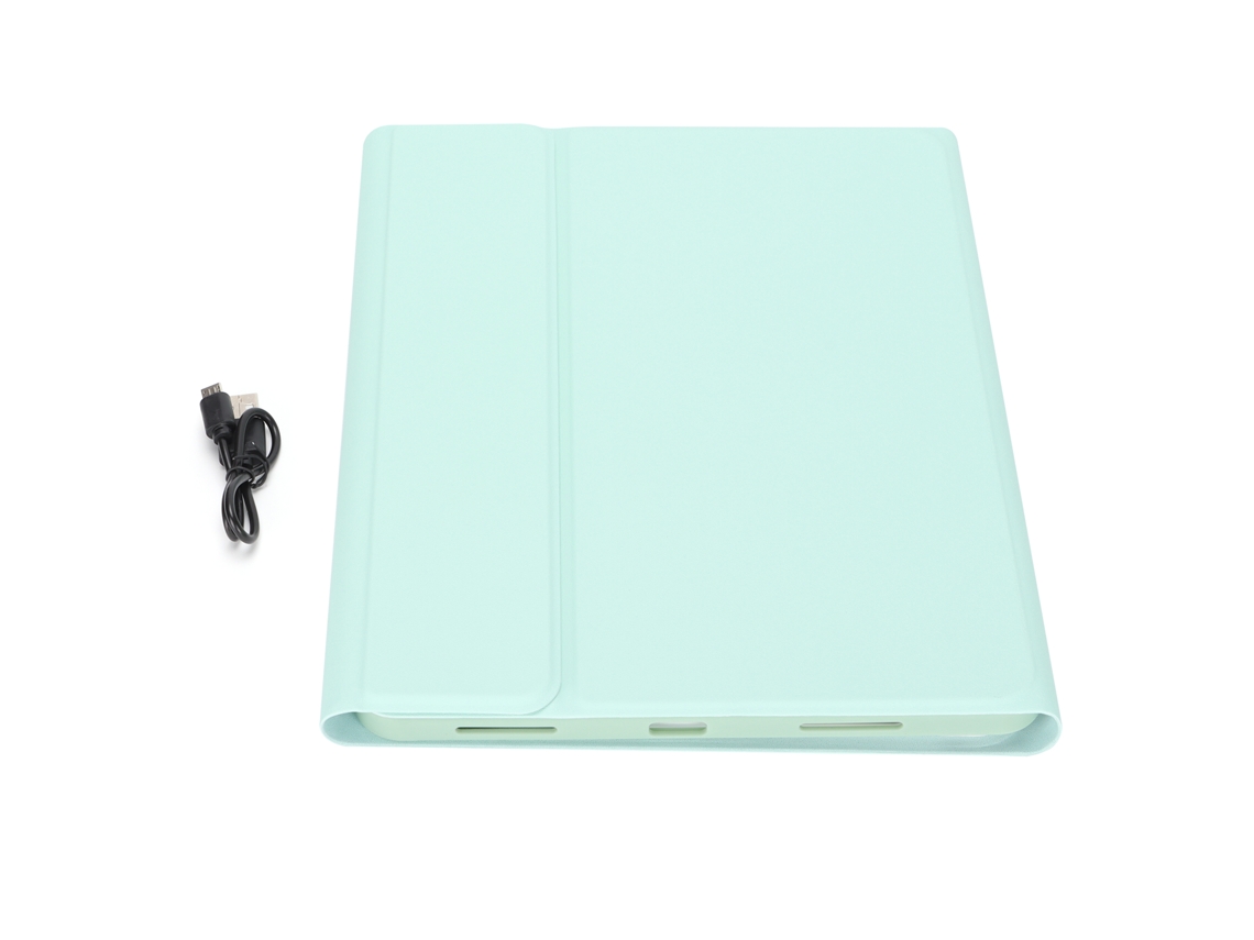 Teclado Sem Fio Com Capa De Proteção Para Ipad Pro 11in 2020 10in Teclas Redondas Silenciosas Portátil Verde
