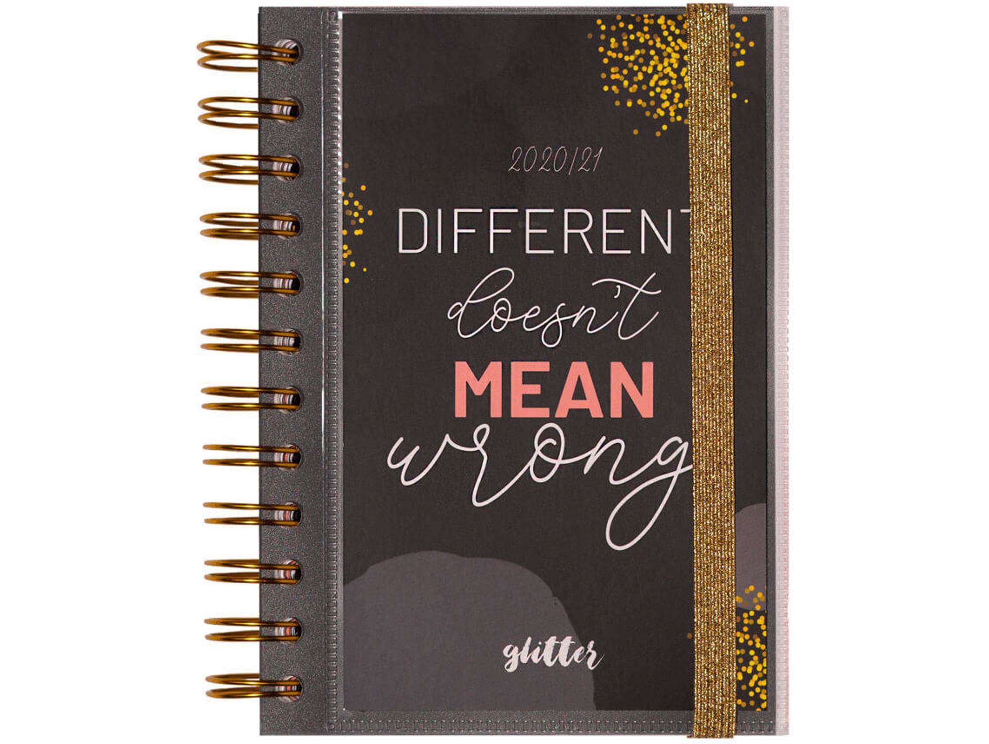 Agenda Diario GLITTER (2020/2021 - Diario - 11.5x16 cm)