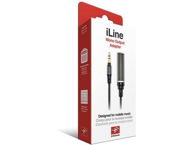 Cable para Instrumentos IK MULTIMEDIA iLine Mono Output Adapter (Largura: 30 cm)