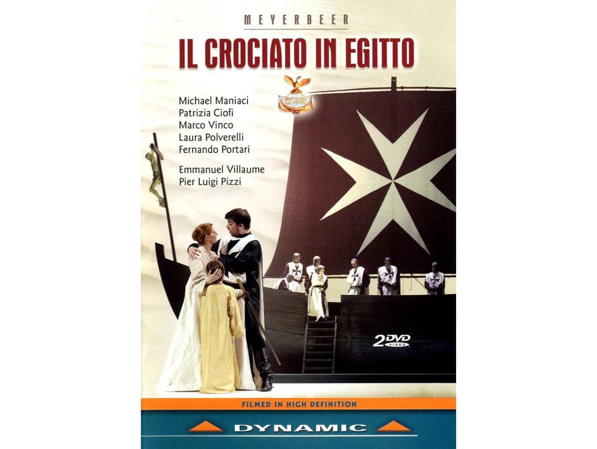DVD-Video Album Marco Vinco/Patrizia Ciofi/Portari,Fernandi - MEYERBEER: Crociato in Egitto (2 CDs)