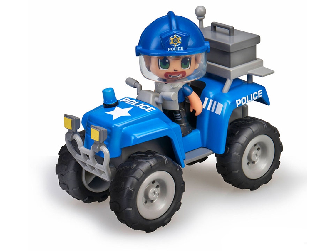 Muñeco FAMOSA Pinypon Vehículo Policial (4 a 8 años)