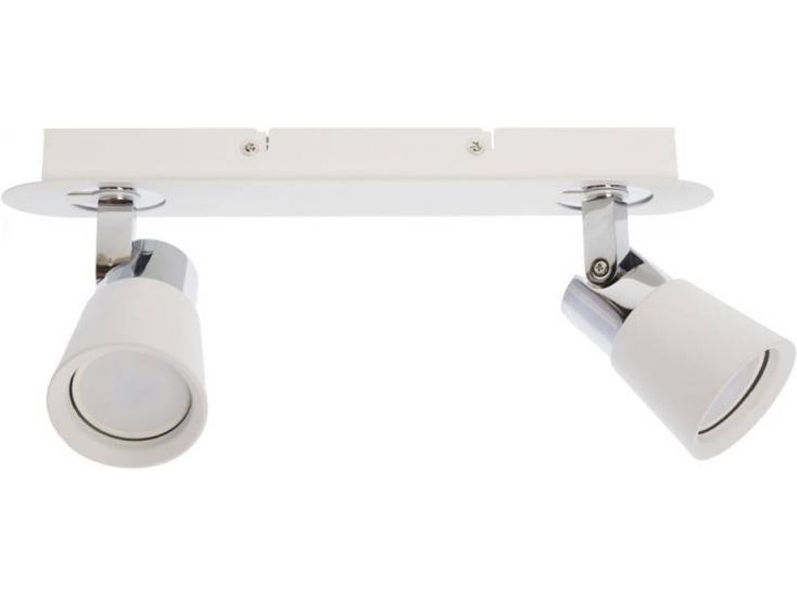 Lámpara de Techo CRISTALRECORD Iris (Blanco - GU10 - Máx. 35W - Aluminio)