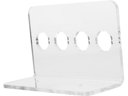 Soporte Acrílico De Pared Para Tijeras De Peluquería, Estante De Almacenamiento Para Peines Y Otras Herramientas Para El Cabello.
