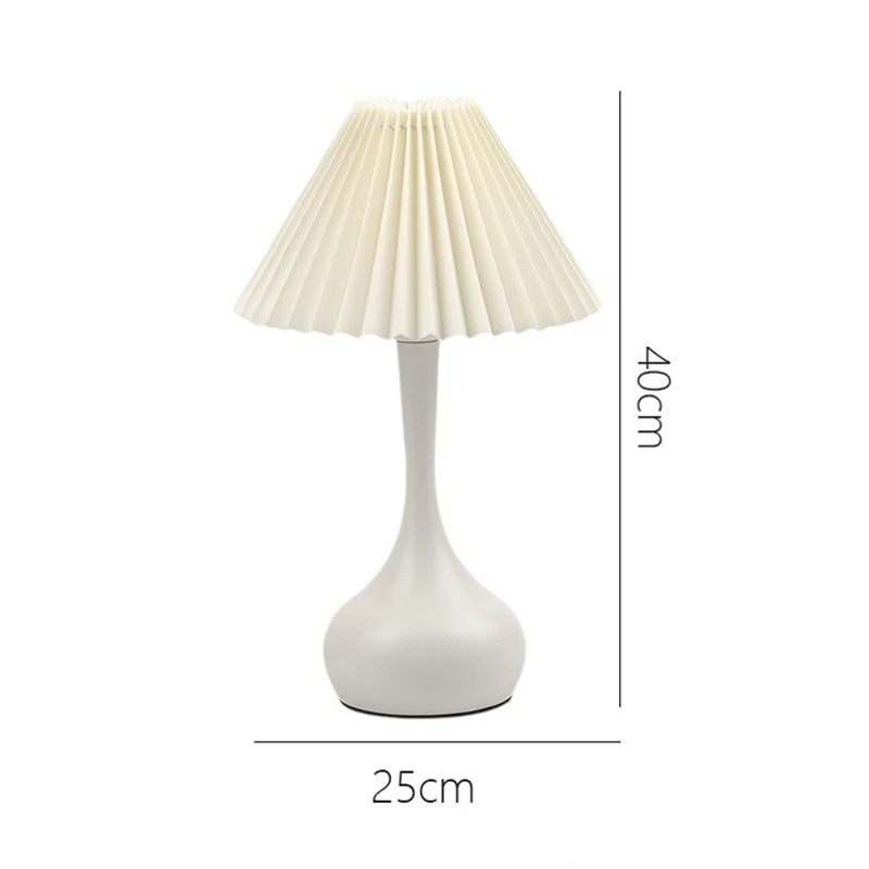 Lámpara de mesa plegable de estilo nórdico (grande, blanca, tricolor), 5 V, USB, 220 V