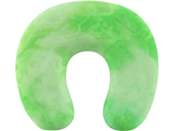 Almohada Viaje Mármol Verde, Espuma Viscoelástica Viscoelástica Fácil Relajación Cómodos Familia.brfácil