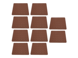 10 Láminas De Silicona Para Hornear Macarons Con 30 Agujeros Redondos, Antiadherentes, Ideales Para Fiestas Familiares Y Repostería Comercial.