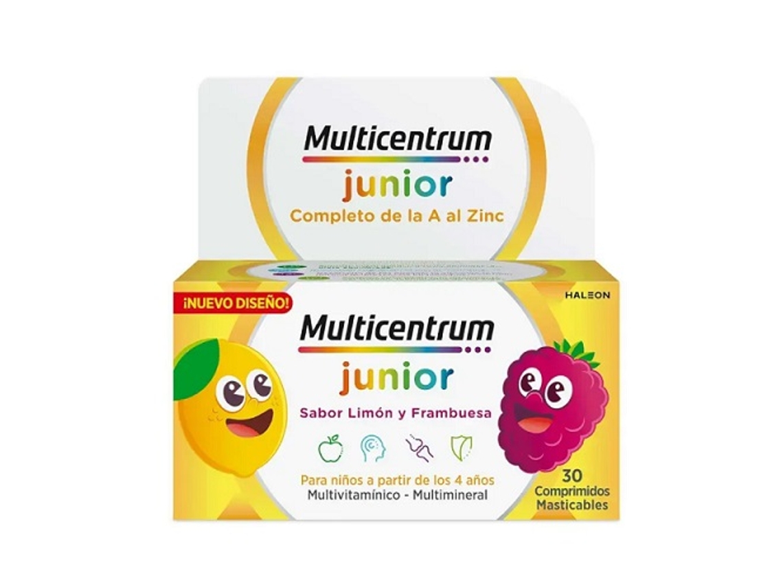 Complemento Alimentar MULTICENTRUM Junior (30 comprimidos)