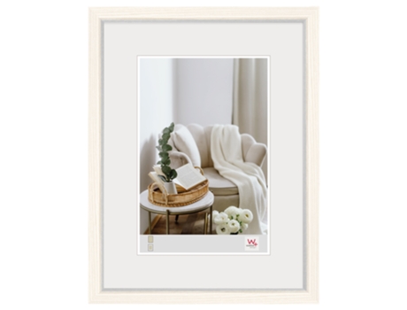 Marco de fotos Hygge marco de madera tamaño 30X40 cm blanco MY PERFECT DESIGN