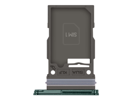 Bandeja Tarjeta SIM de Repuesto para Samsung Galaxy S22 Ultra verde CLAPPIO