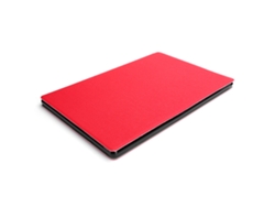Funda protectora con soporte para tableta P20hd, TPU anticaída, color rojo dorado claro