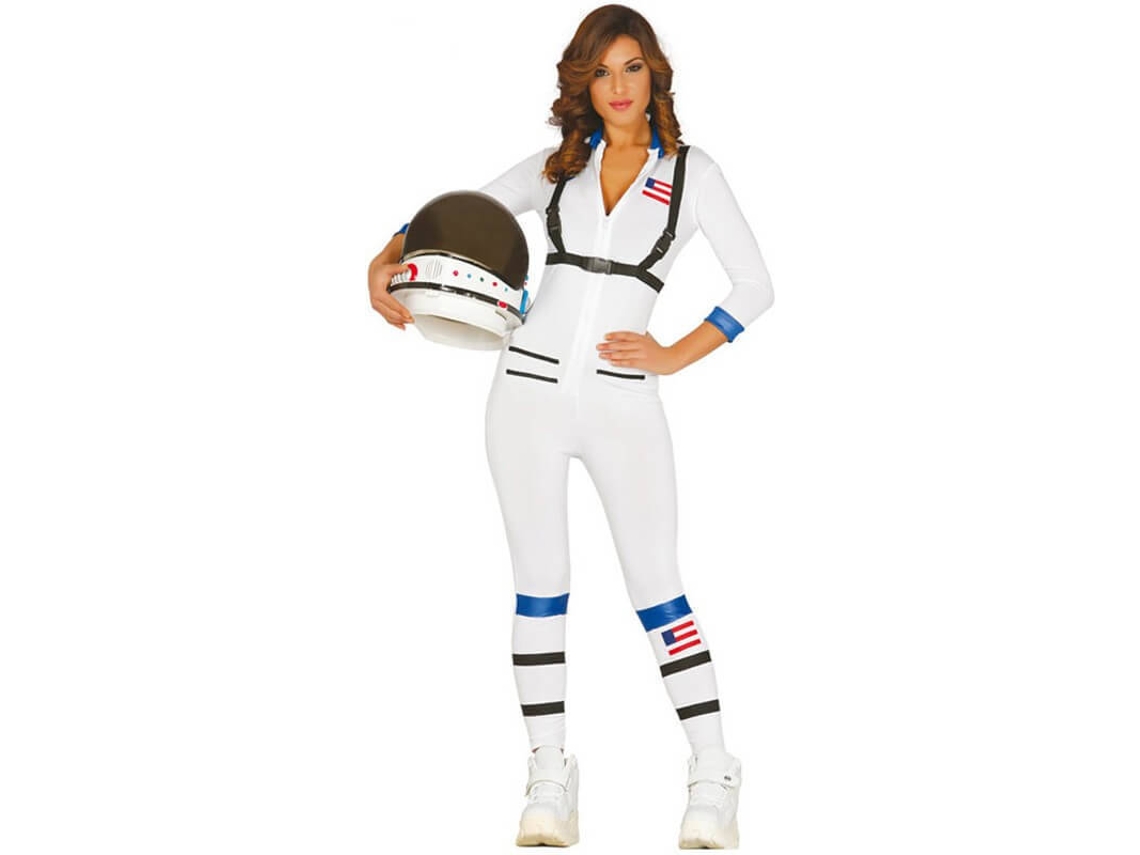 Disfraz de Mujer DISFRAZZES Astronauta Usa (Talla: S/M)