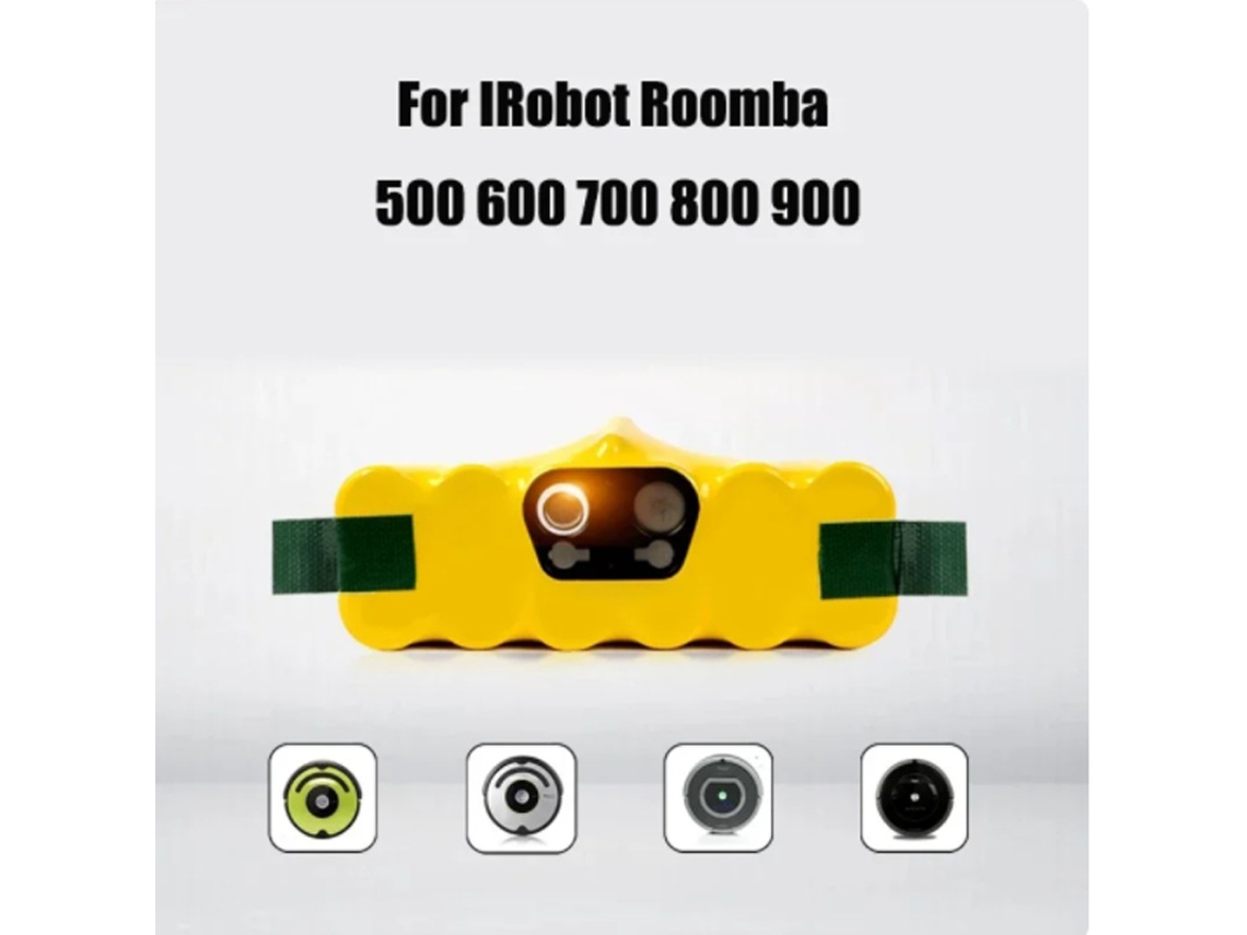 Batería NiMH de 14,4 V y 3500 mAh para aspiradoras robot de las series 500 a 800.