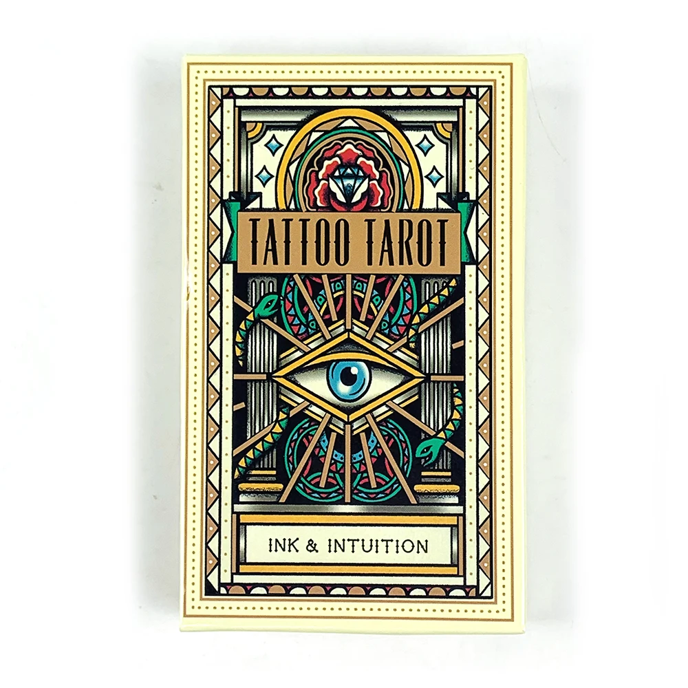 Baraja De Tarot Para Tatuajes Superventas, 78 Cartas De Tarot, Guía En Pdf