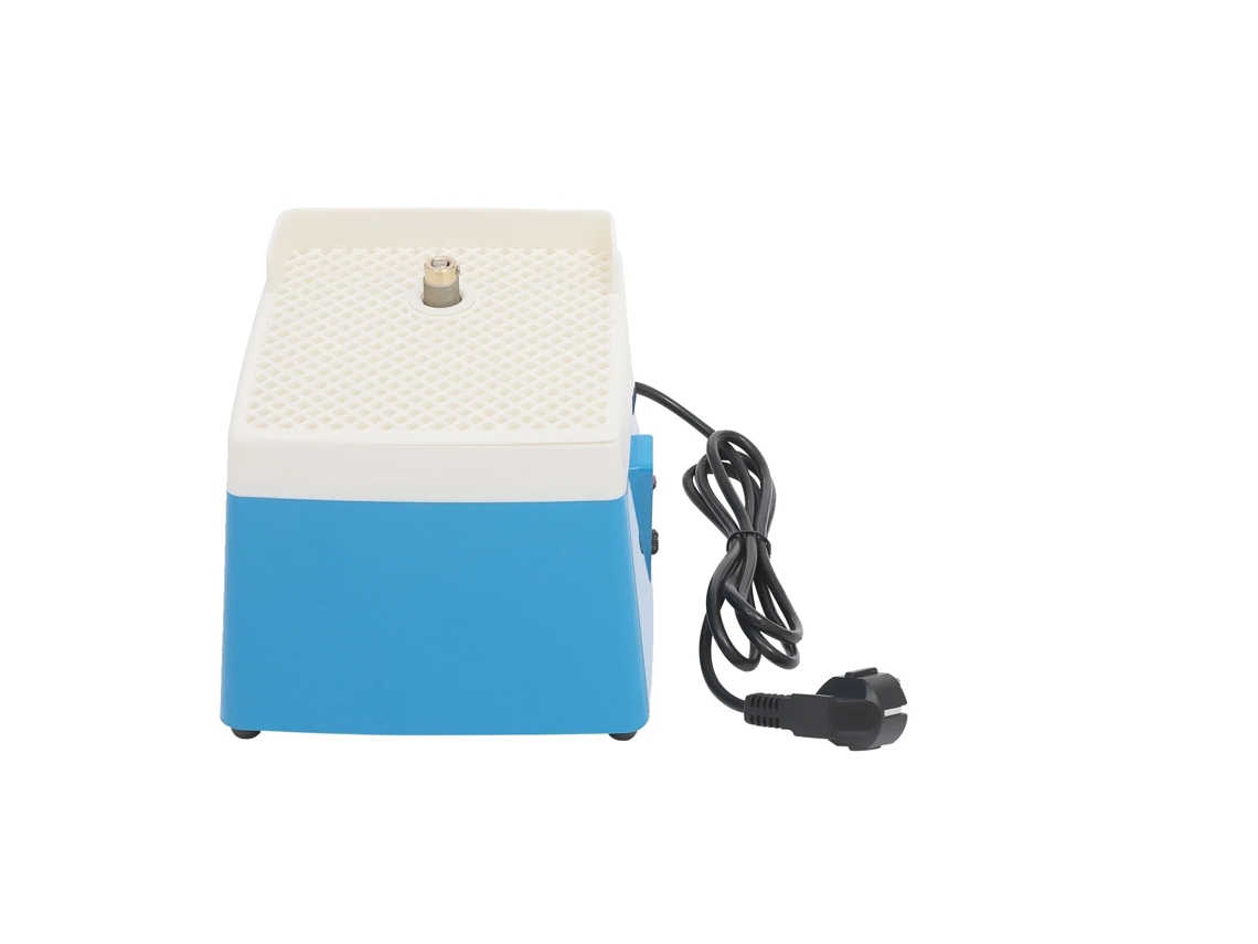 Molino de vidrio de colores, molienda de alta precisión, con cable eléctrico, azul OEM