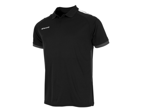 Polo Unisex STANNO First Negro (S)