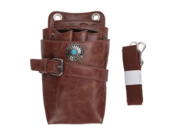 Bolsa Porta Tesouras Para Barbeiro Com Cinto, Estojo De Cabeleireiro De Alta Capacidade E Design Luxuoso