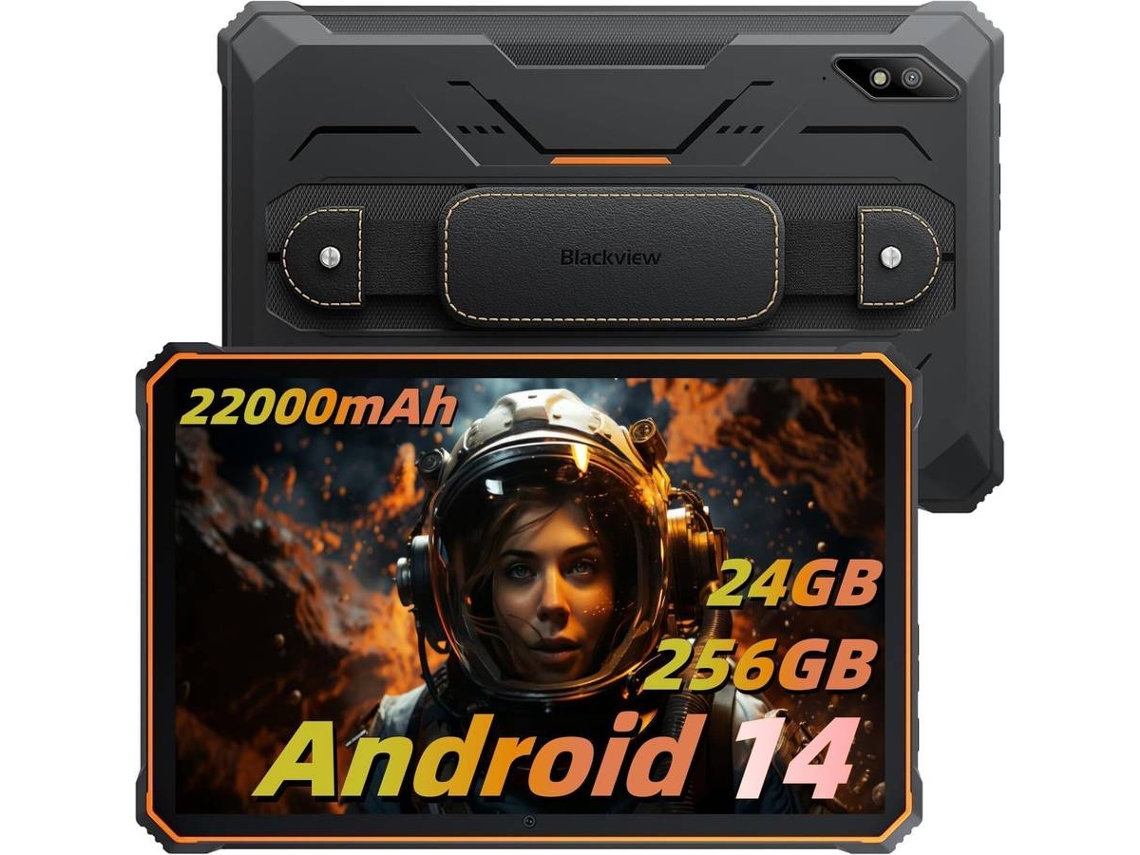Tablet Robusto BLACKVIEW Active 8 Pro(10,36" FHD - 12GB-128GB(SD 1TB) - 22000mAh(33W) - Stylus - Naranja)