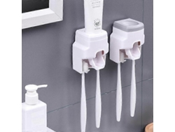 Suministros Automáticos Para Baño, Exprimidor De Pasta De Dientes, Soporte Para Cepillo De Dientes Rosewell
