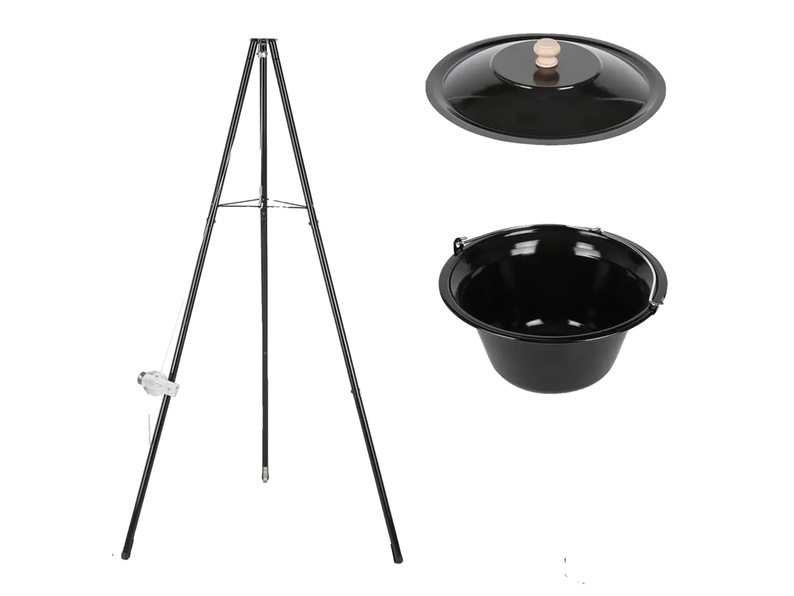 Olla para gulash húngaro, altura ajustable, gran capacidad, 10 litros OEM